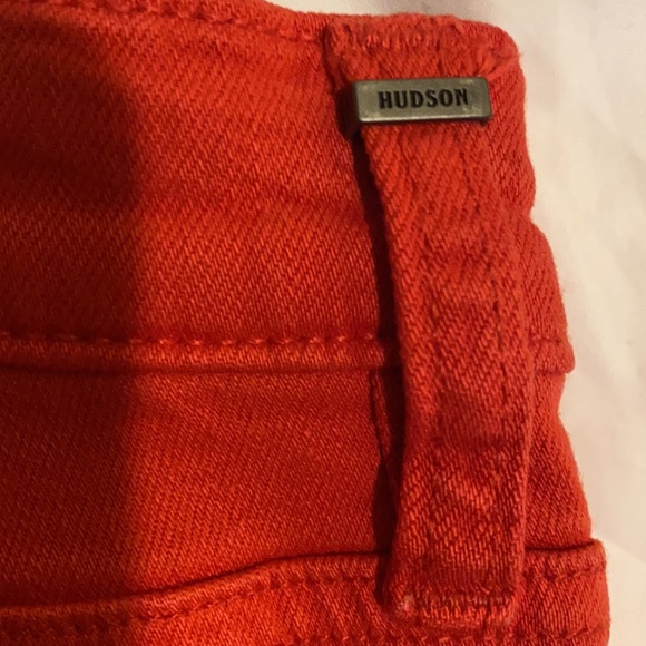 Hudson Nico Jeans in Red - Picture 8 of 10